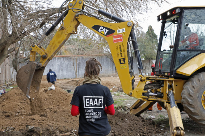 El EAAF realiza trabajos de búsqueda en el ex centro clandestino de detención Puesto Vasco