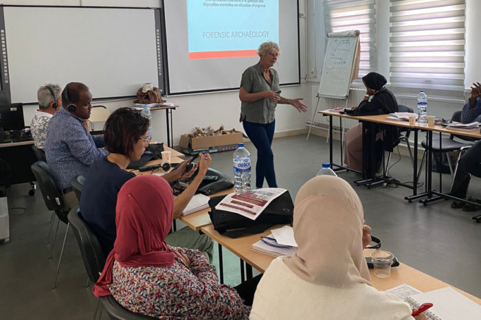 II Escuela Regional Francófona de Antropología Forense realizada en Tunez