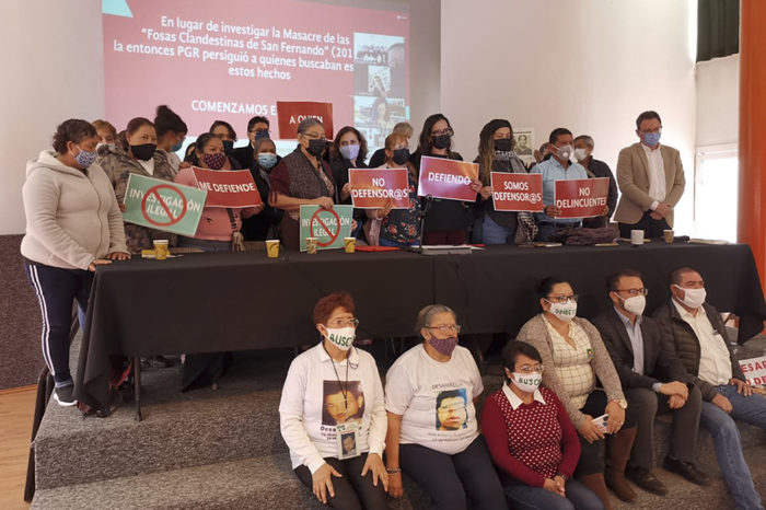 CNDH de México niega persecución de la Físcalía General de la República contra periodista, defensoras de derechos humanos y perita independiente del EAAF